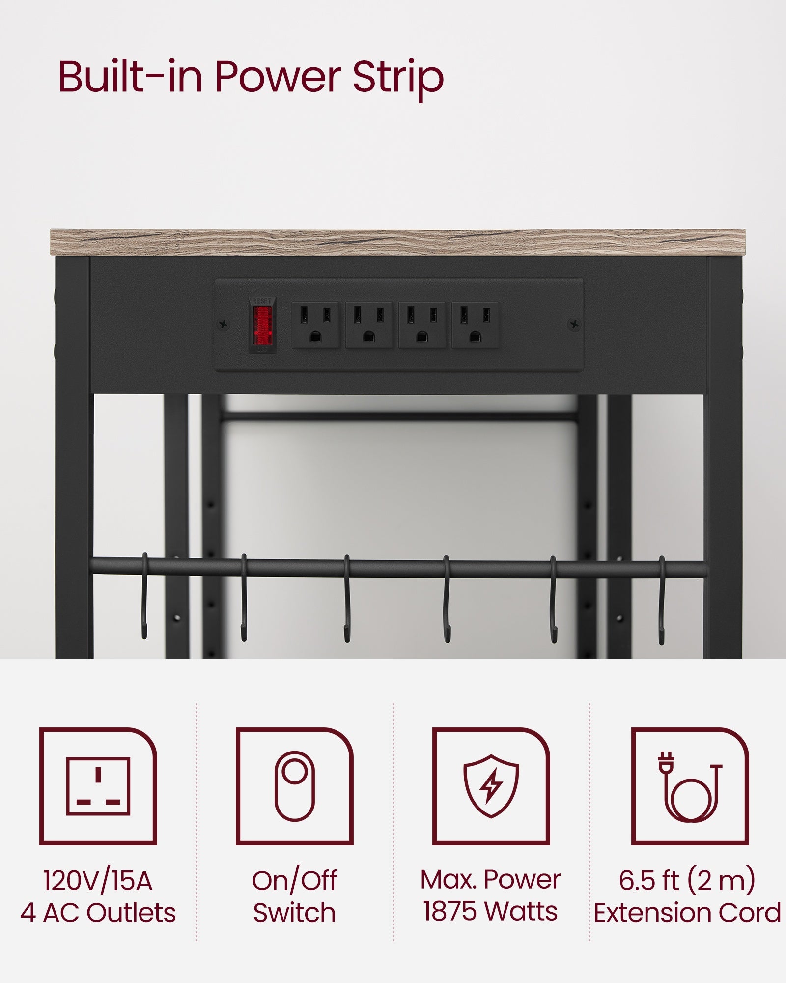 Baker's Rack - Charging Station