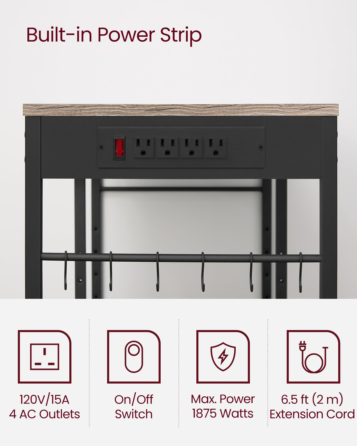 Baker's Rack - Charging Station