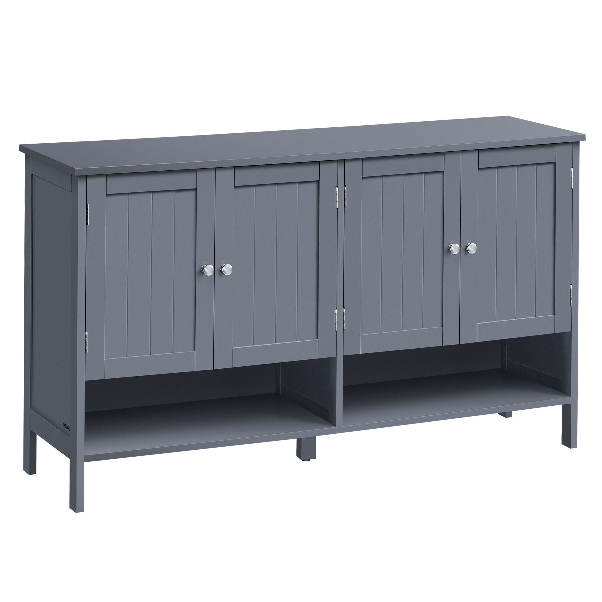 Shoe Cabinet - 3-Tier Shoe Storage Organizer - Slate Gray