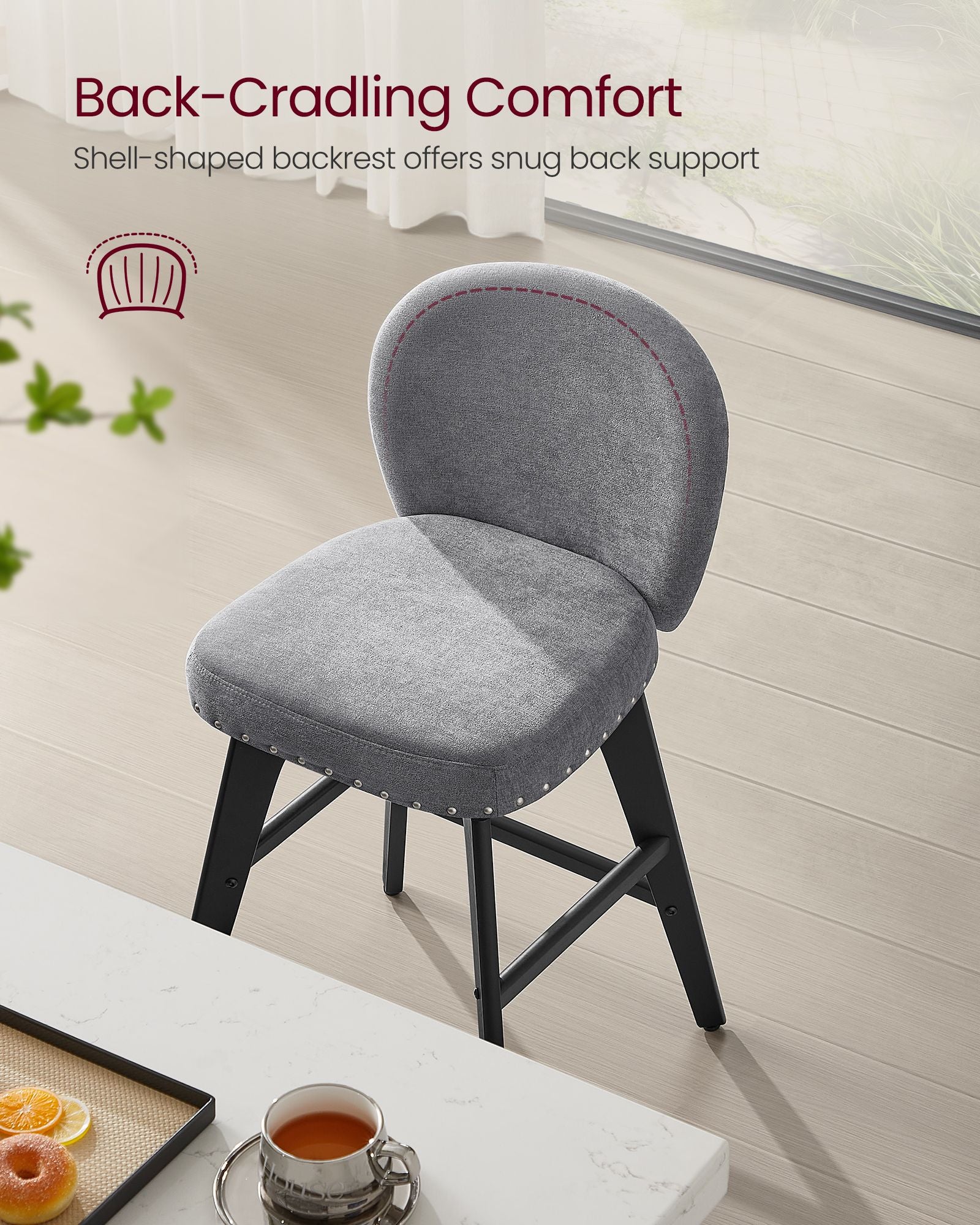 Swivel Bar Stools Set Of 2