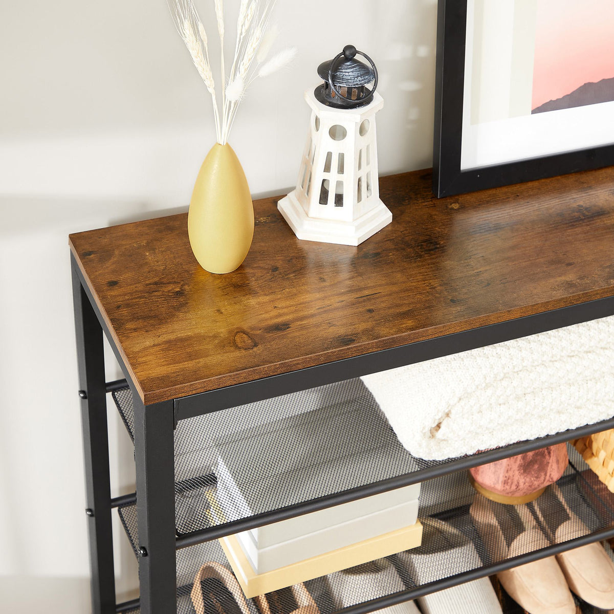Shoe Rack - 7-Tier - Holds 32-40 Pairs of Shoes