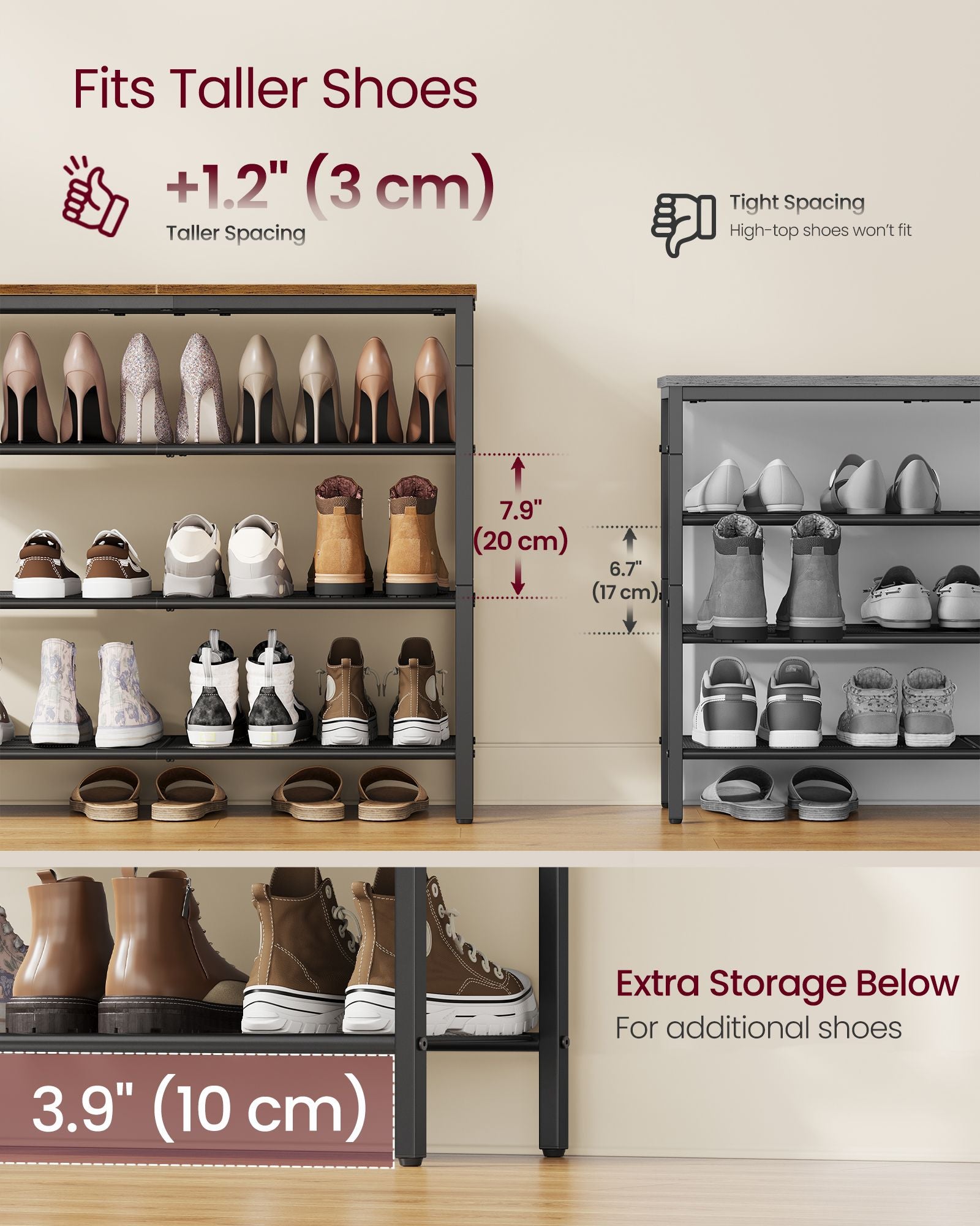 5-Tier Shoe Rack