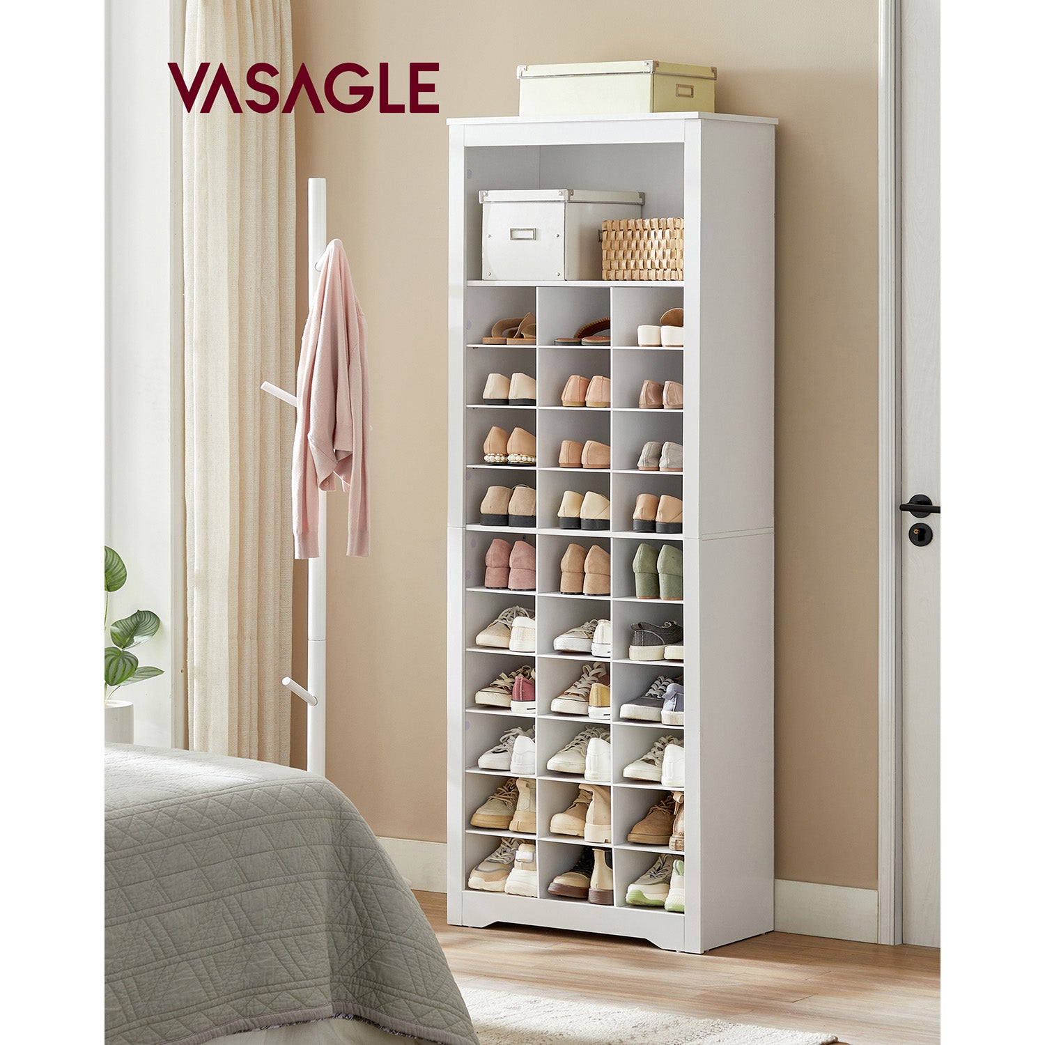 10-Tier Shoe Rack Organizer