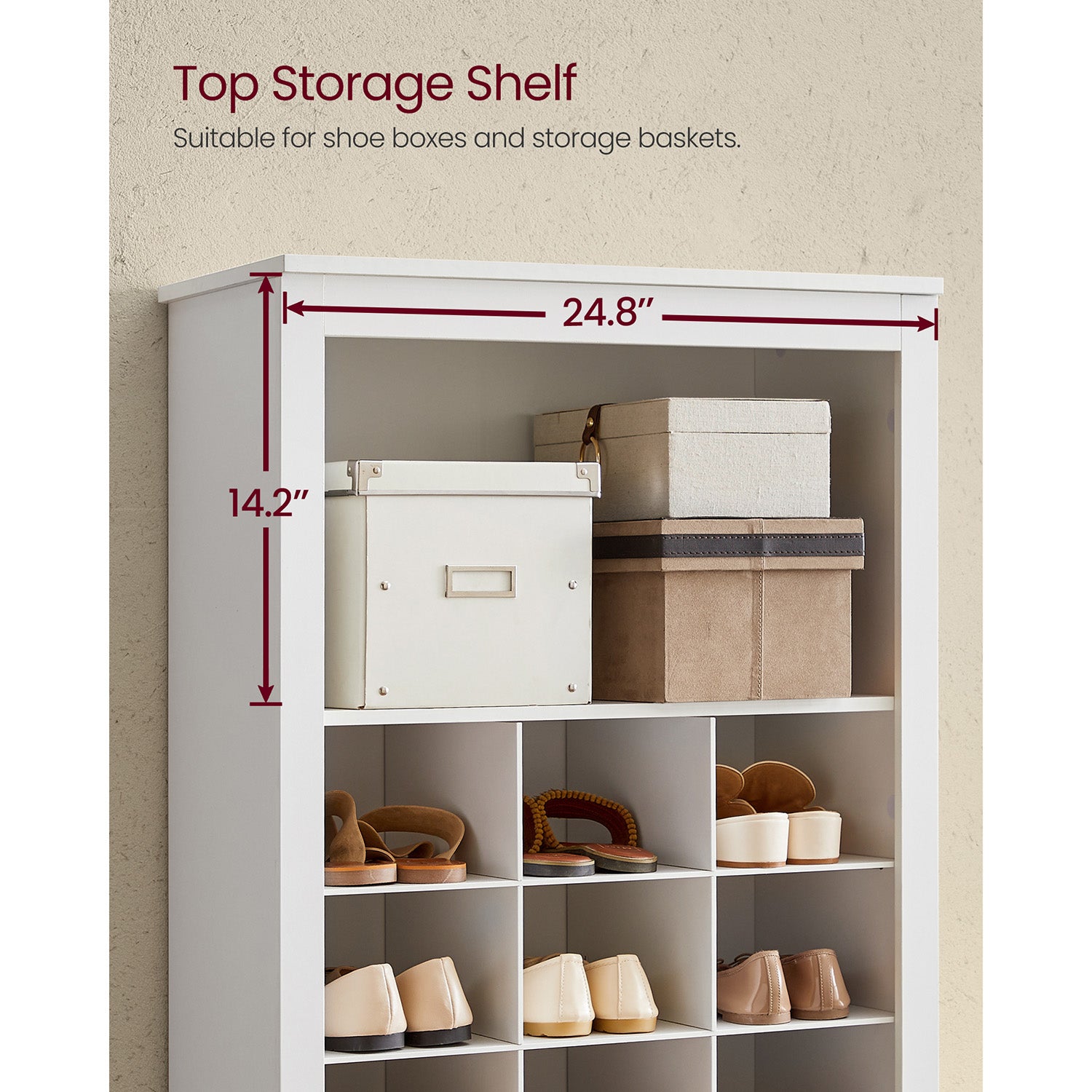 10-Tier Shoe Rack Organizer