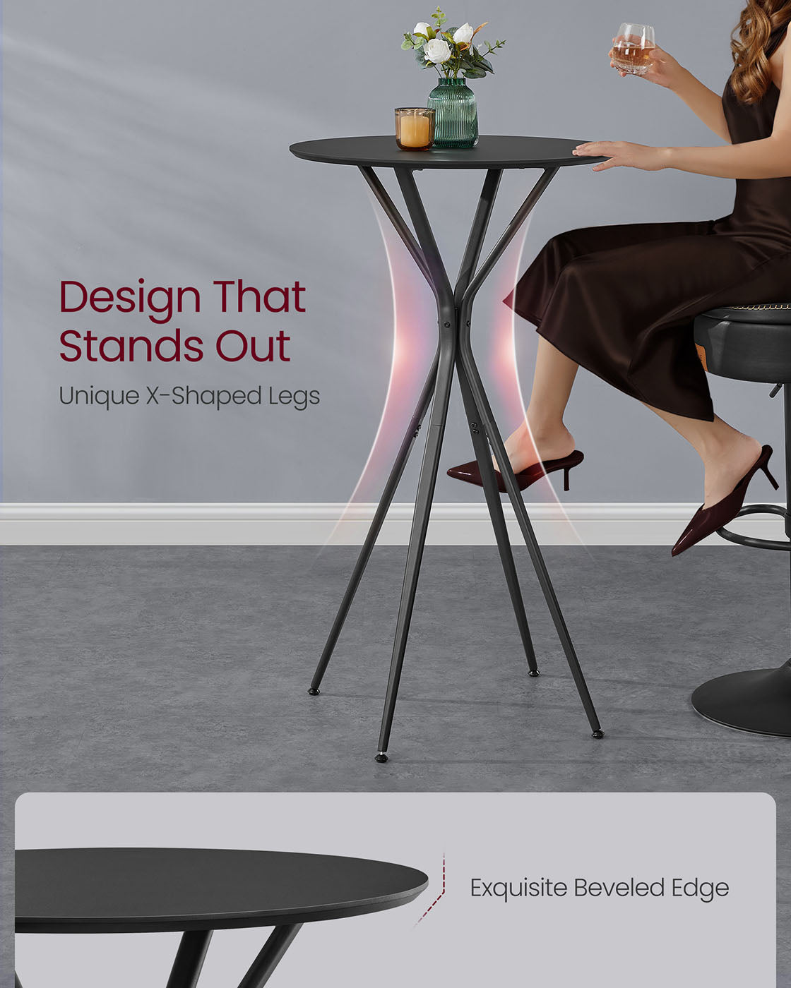 Round Bar Table