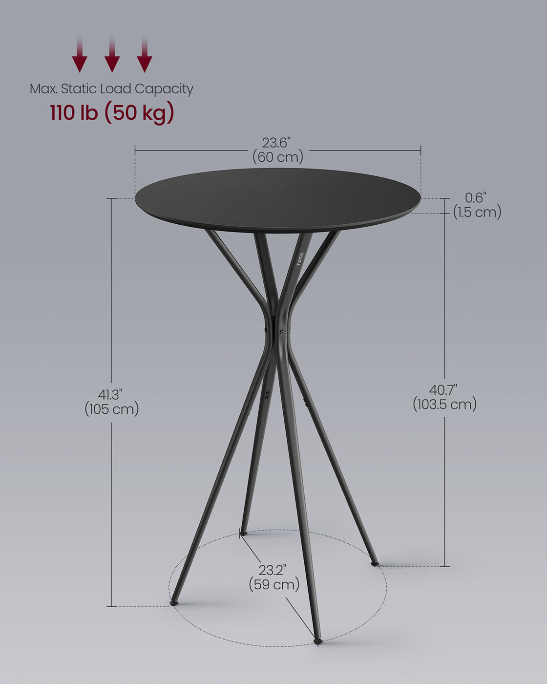 Round Bar Table