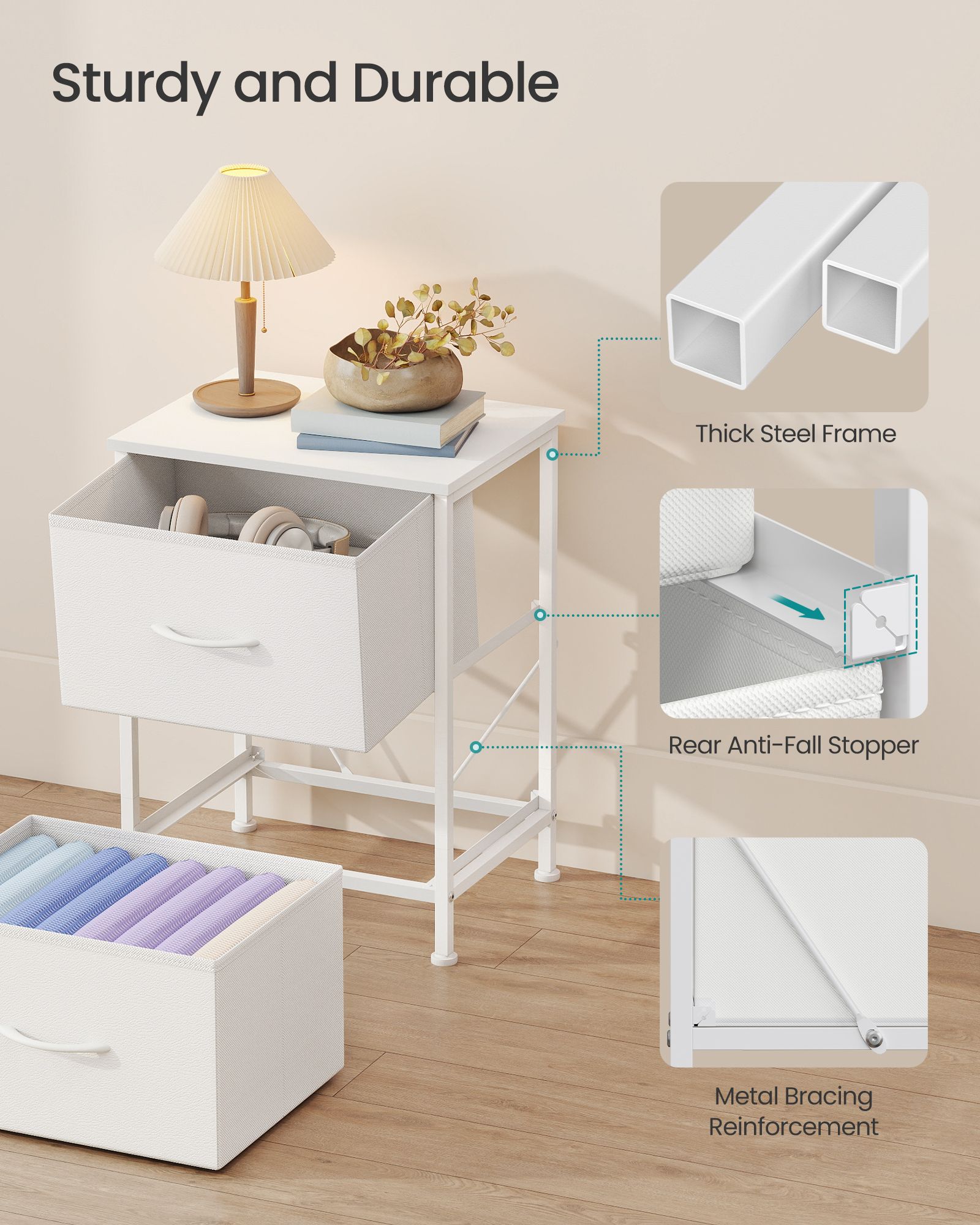 Fabric Chest Of Drawers