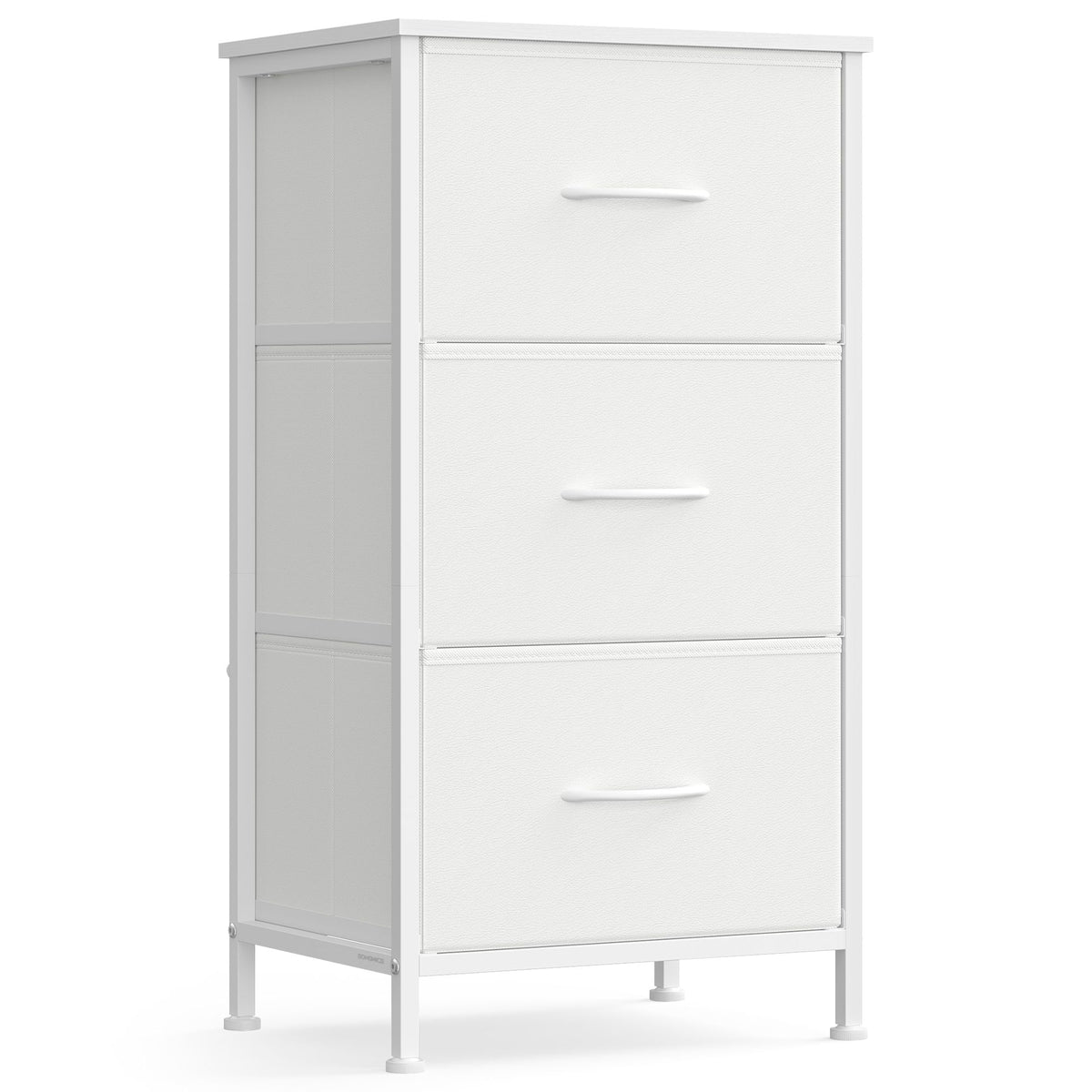 Dresser for Bedroom - Small Dresser with 3 Fabric Drawers - ULGS313W01S