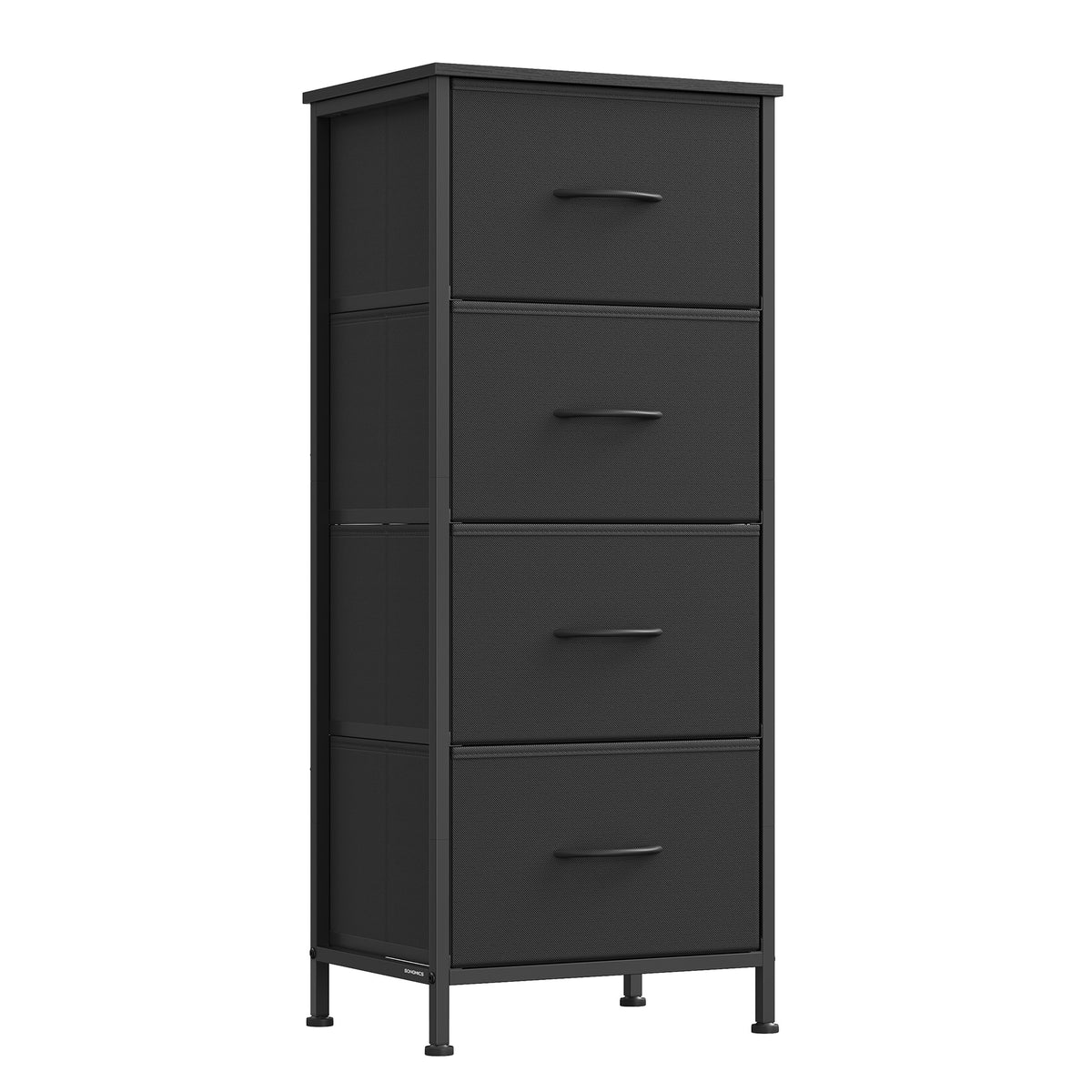 Dresser for Bedroom - Tall Dresser with 4 Fabric Drawers - ULGS314B01S