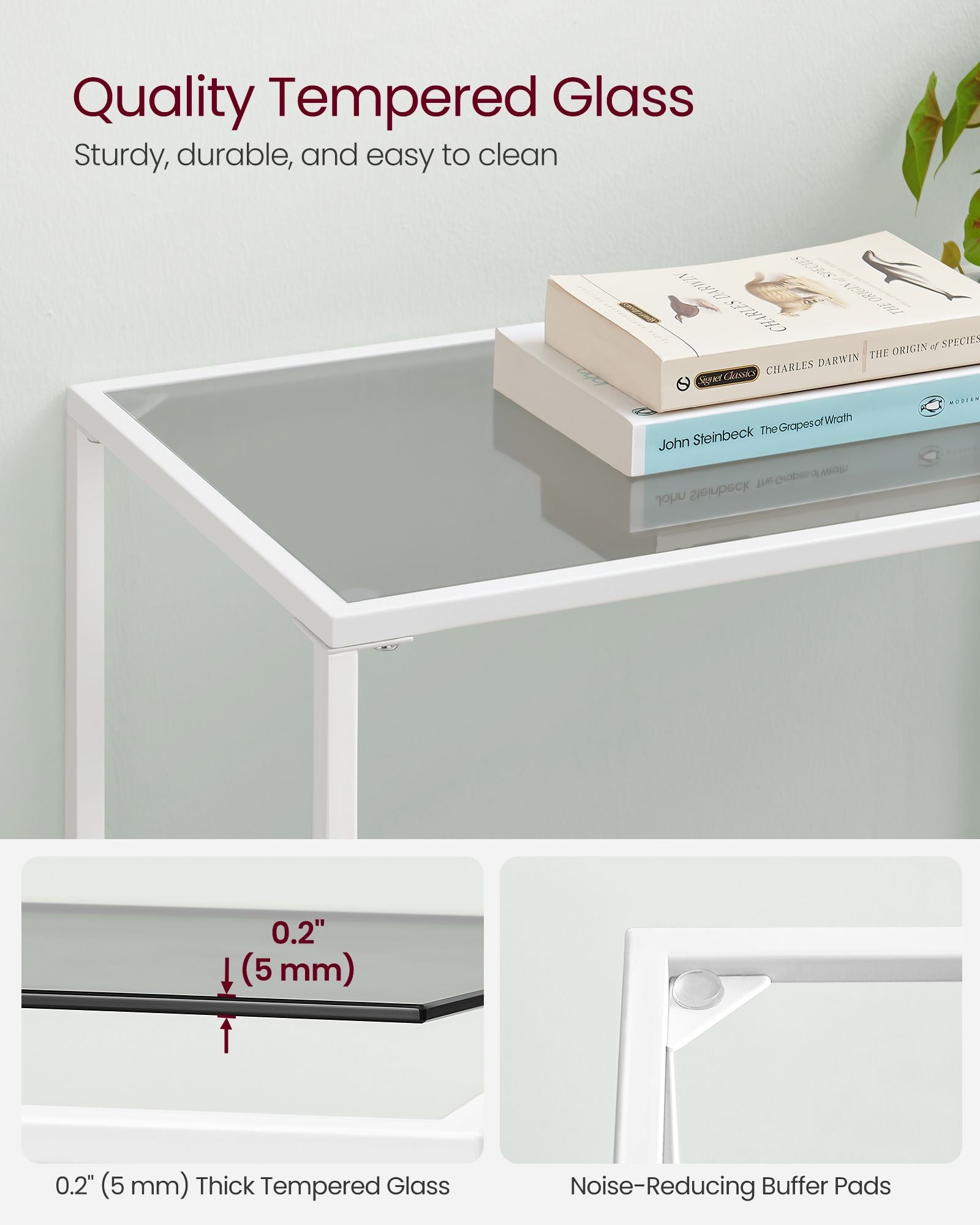 Console Table - 51.2-Inch - 3 Shelves