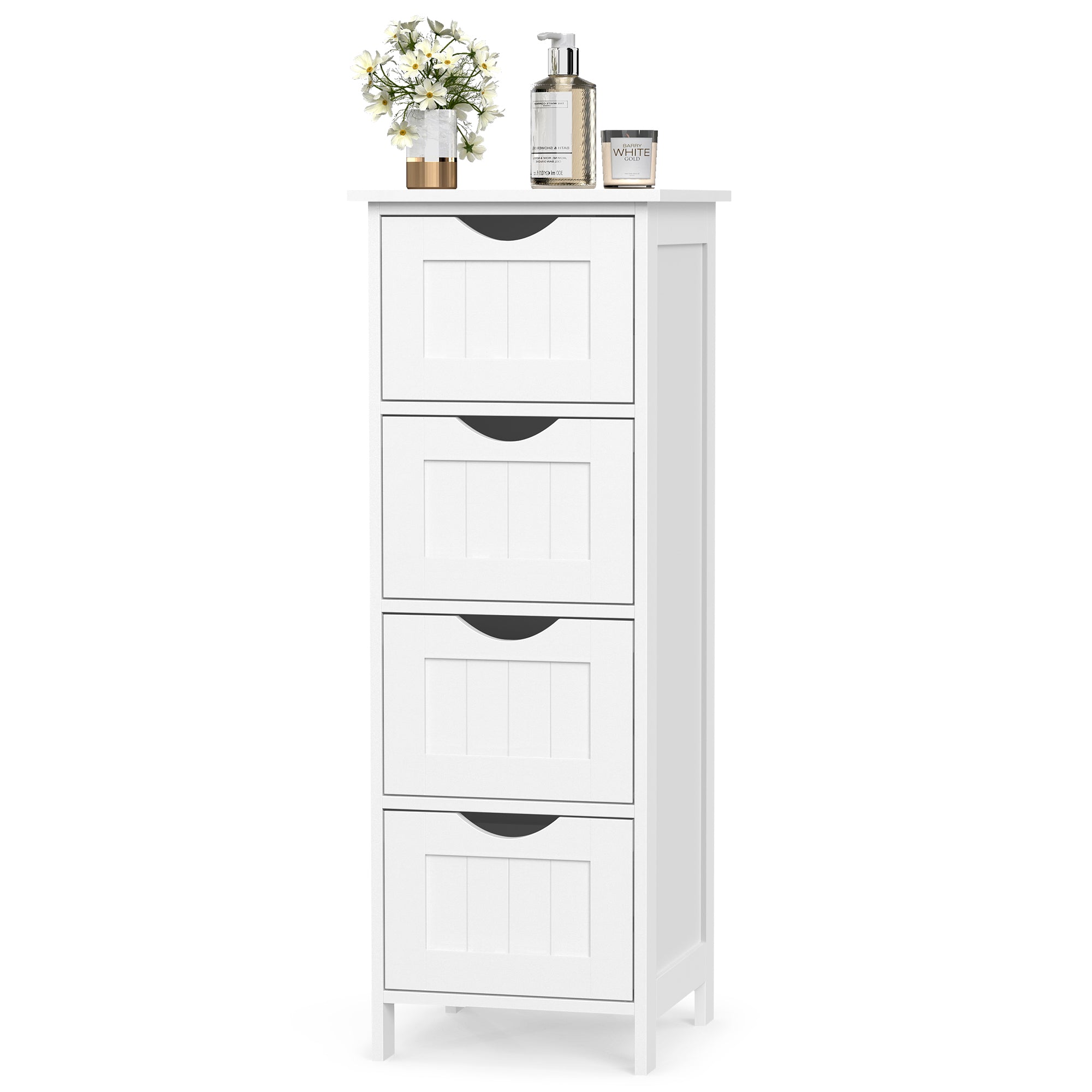 Slim Bathroom Storage Cabinet