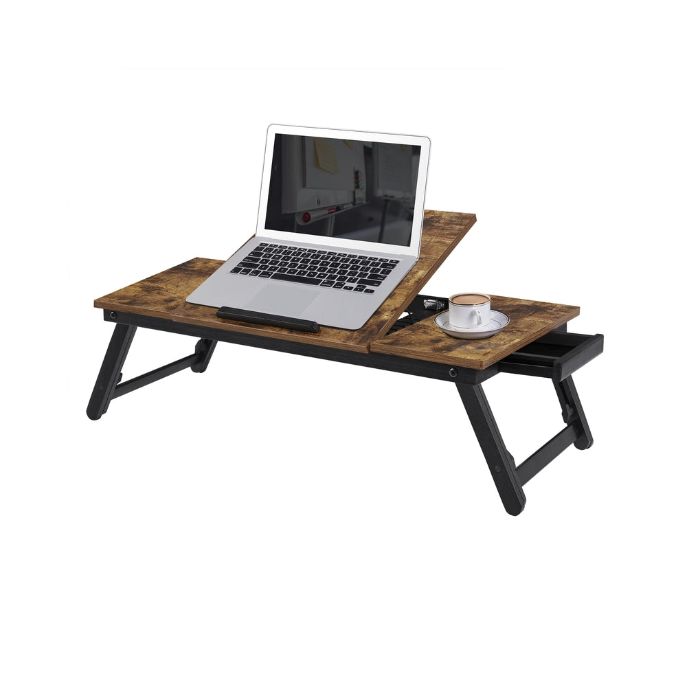 Laptop Table with Adjustable Top