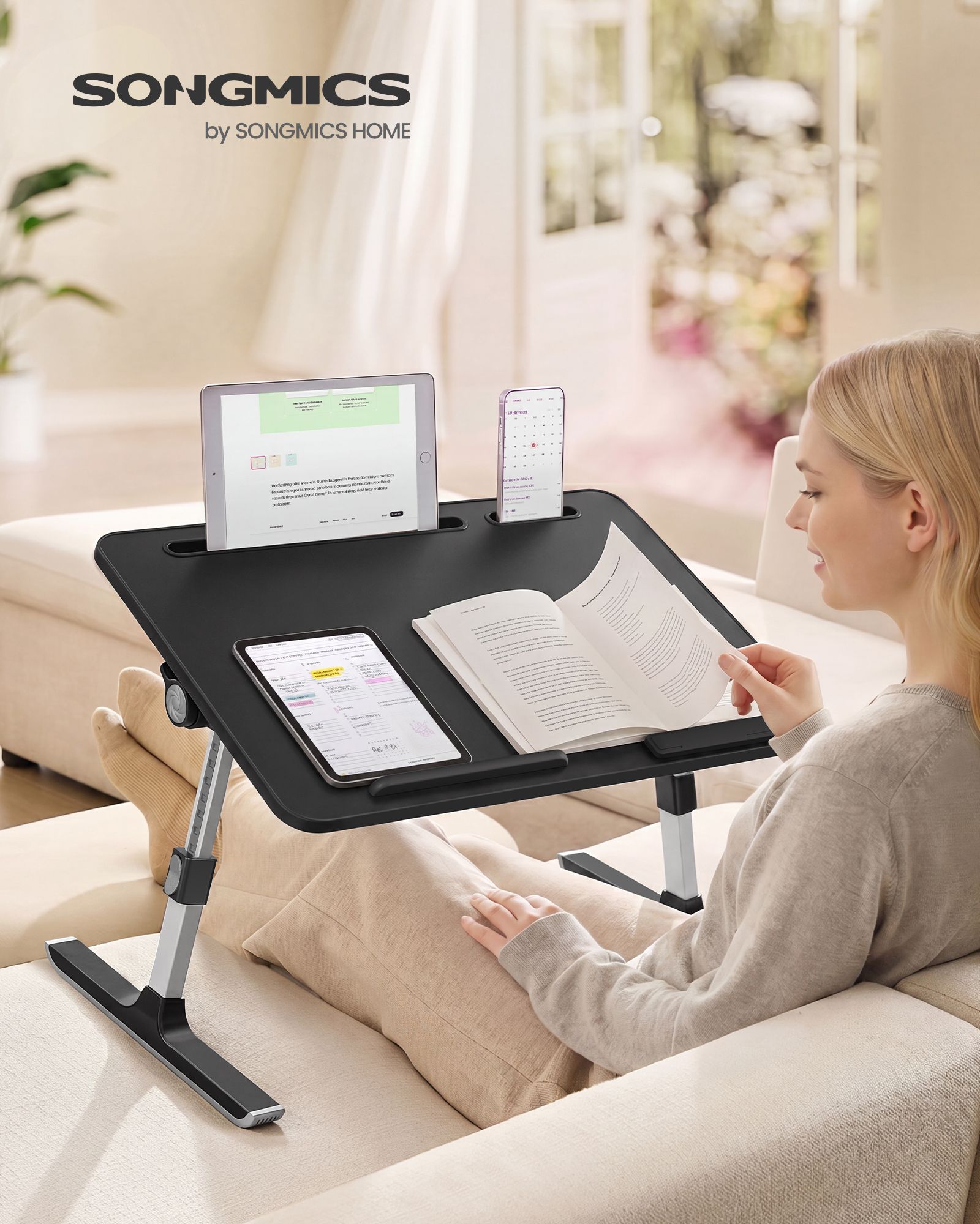 Bed Laptop Desk - Ink Black