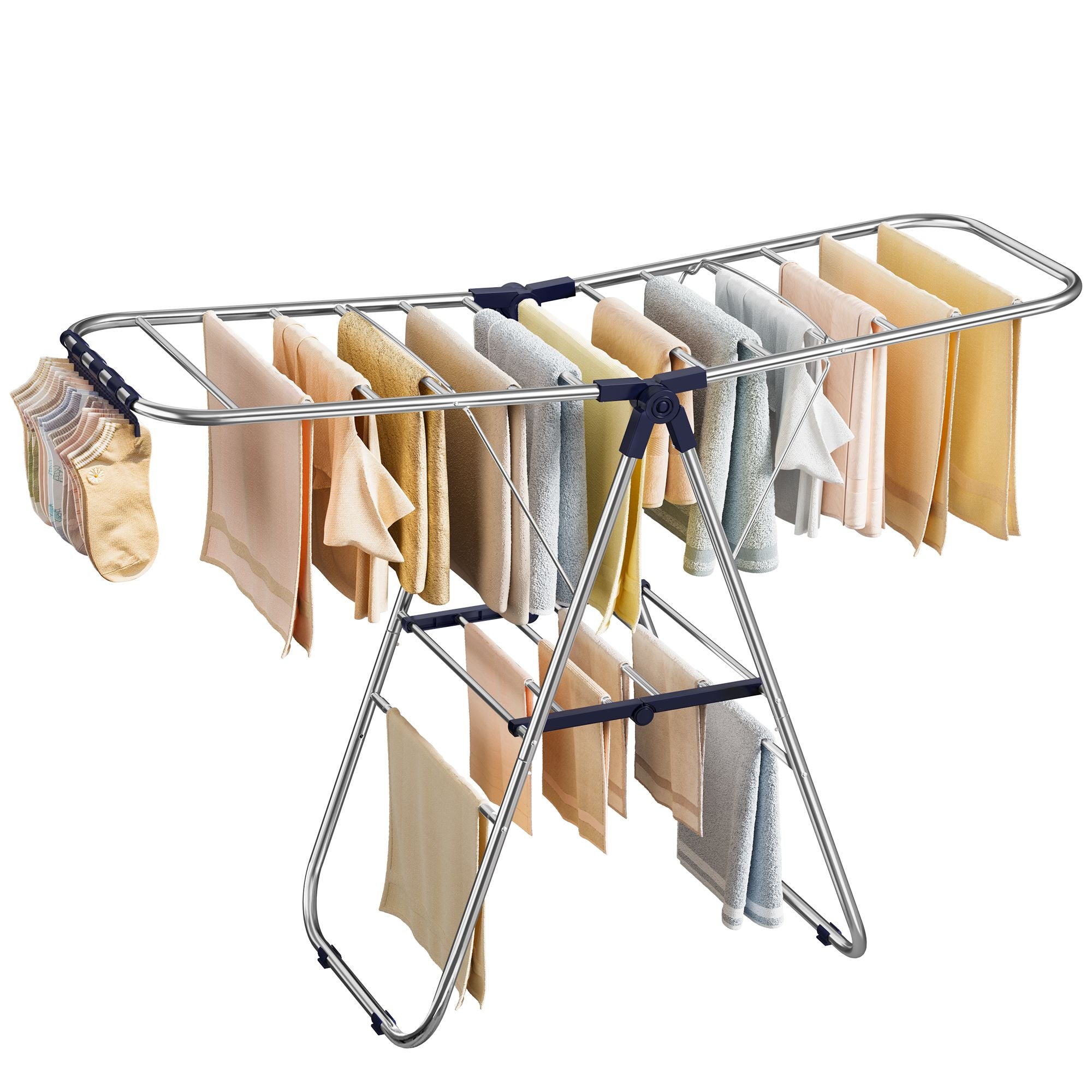 Clothes Drying Rack - Beige