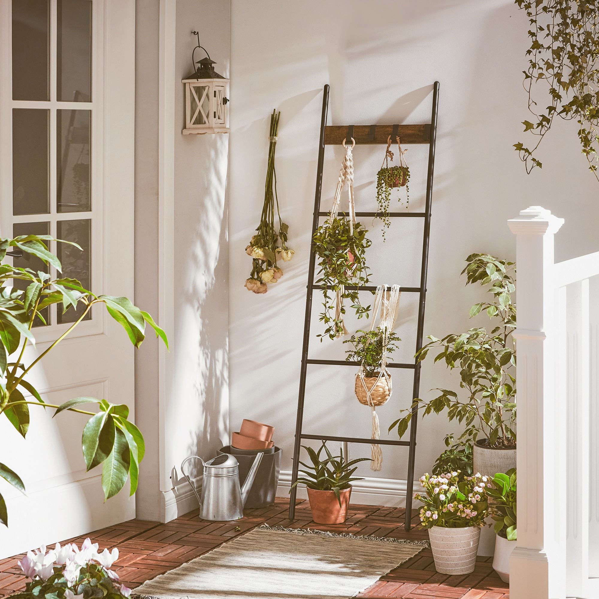 5-Tier Blanket Ladder Shelf