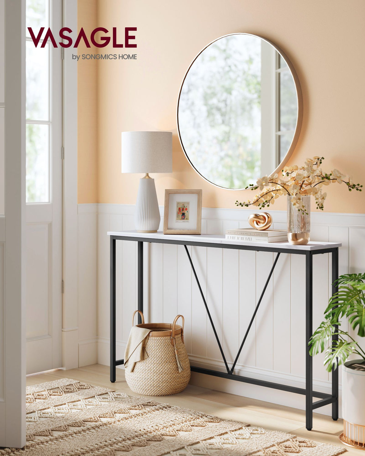 Console Table - Sofa Table - Narrow Entryway Table