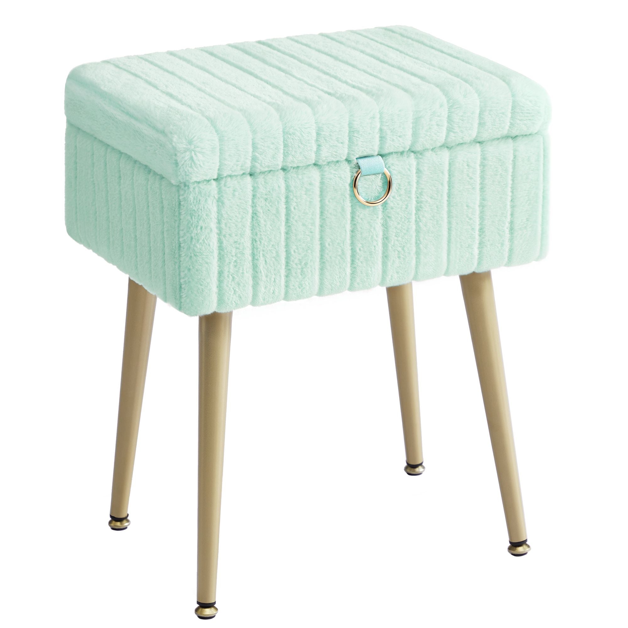 Vanity Stool - Gray