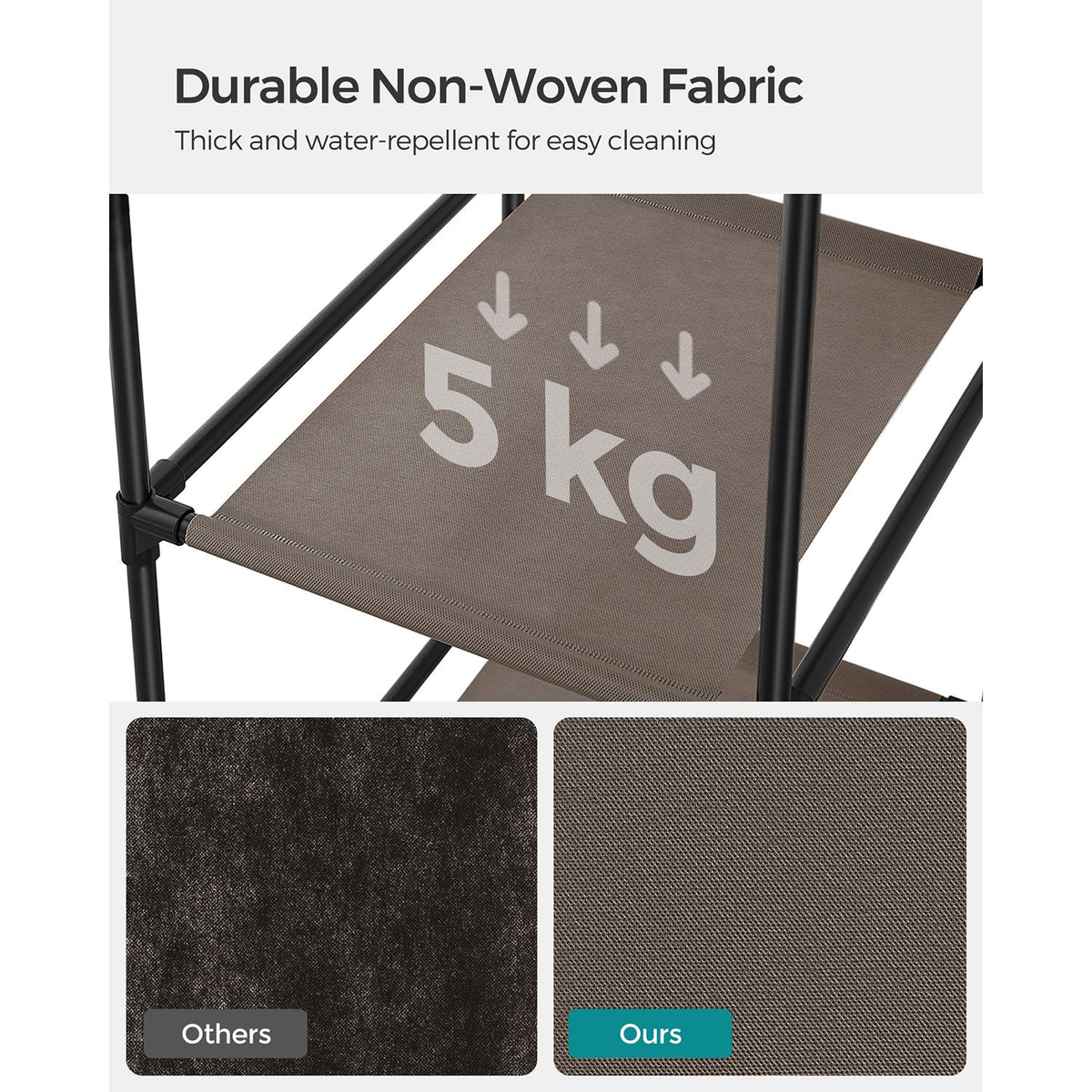 Closet Wardrobe - Non-Woven Fabric Cover