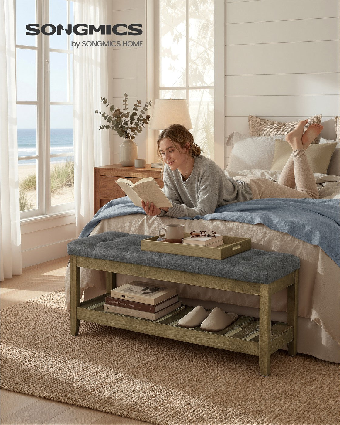 Upholstered Bedroom Bench