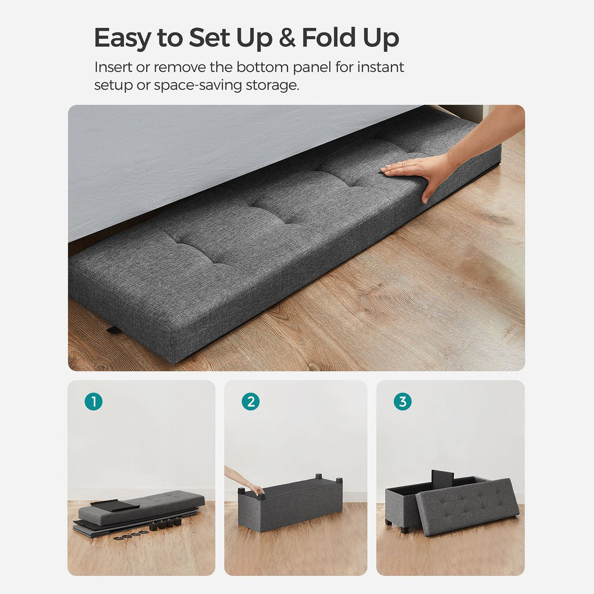 Storage Ottoman Bench