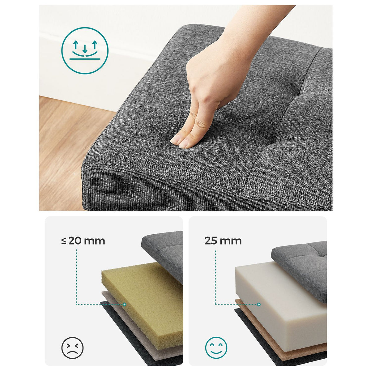 Storage Ottoman Bench