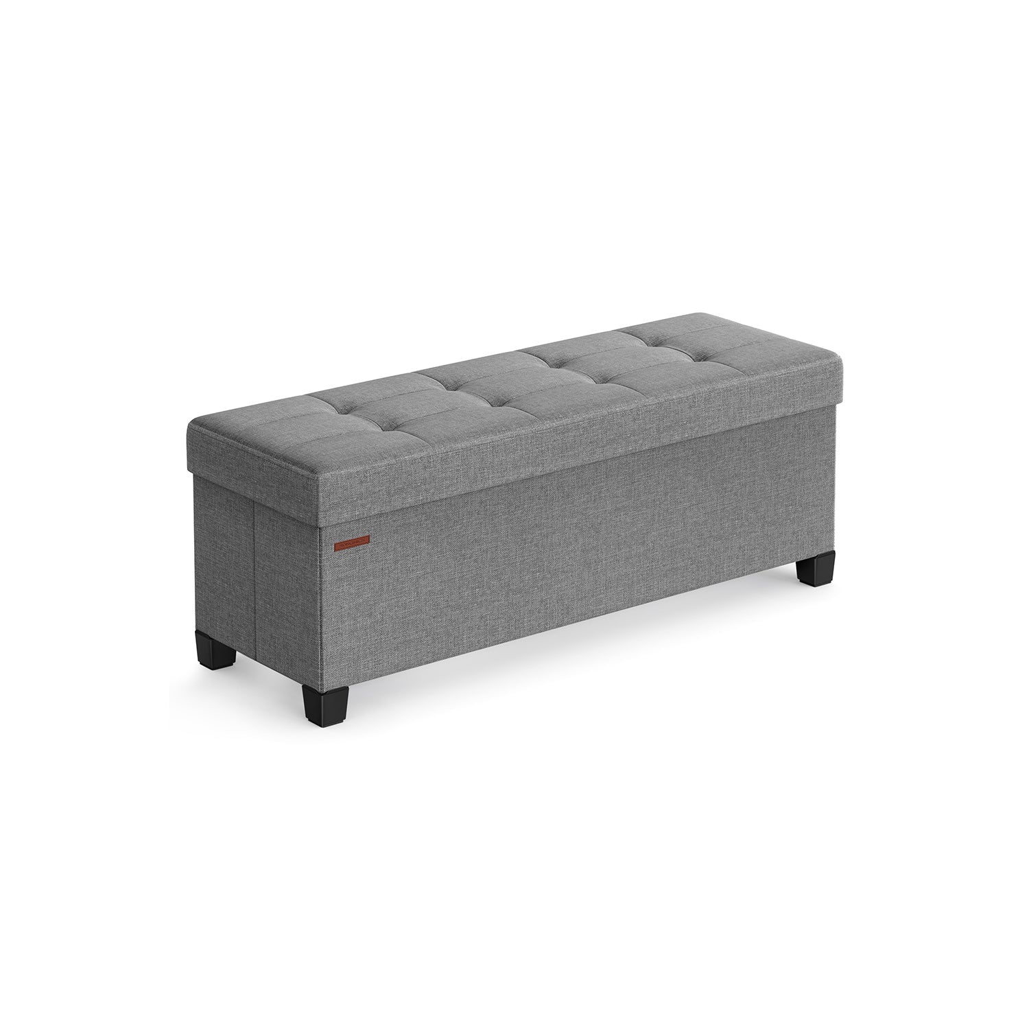 Storage Ottoman Bench - Dove Gray