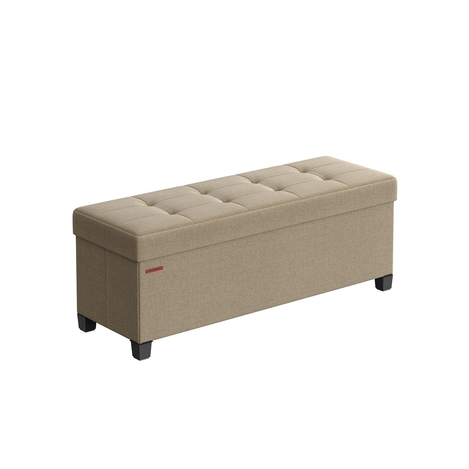 Storage Ottoman Bench - Camel Brown