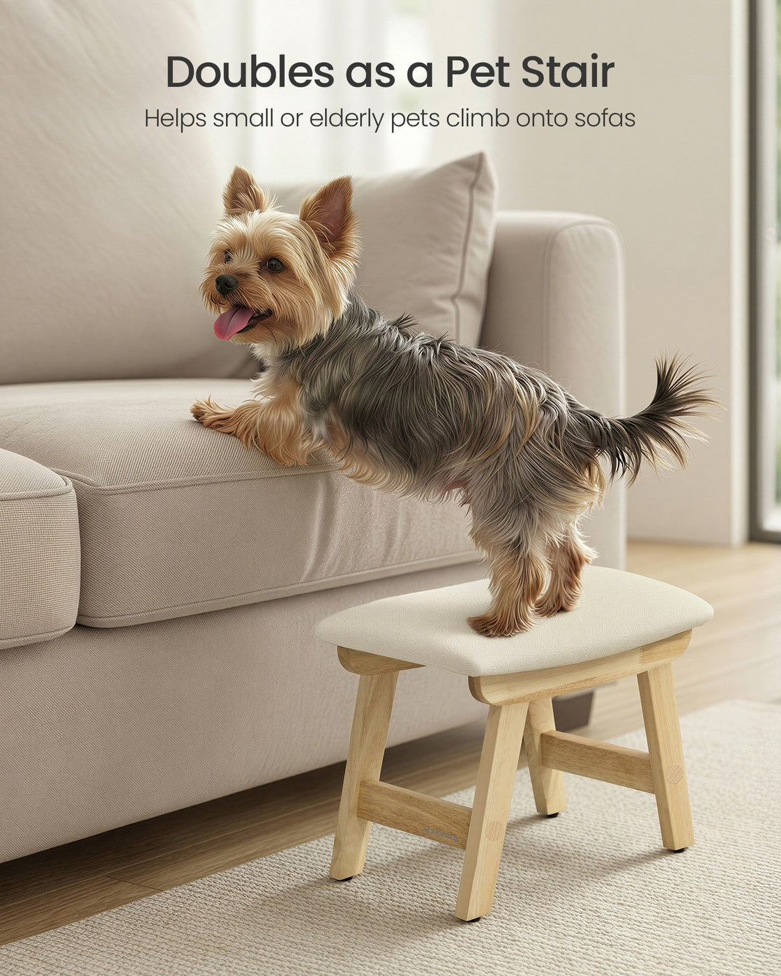 Padded Foot Stool Ottoman