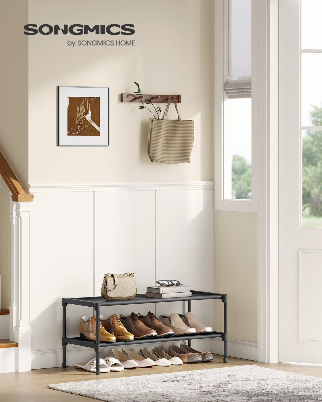 Small 2-Tier Shoe Rack