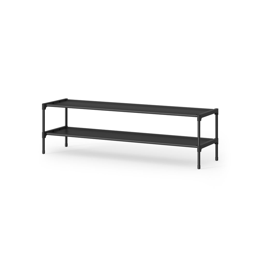 Slim 2-Tier Shoe Rack