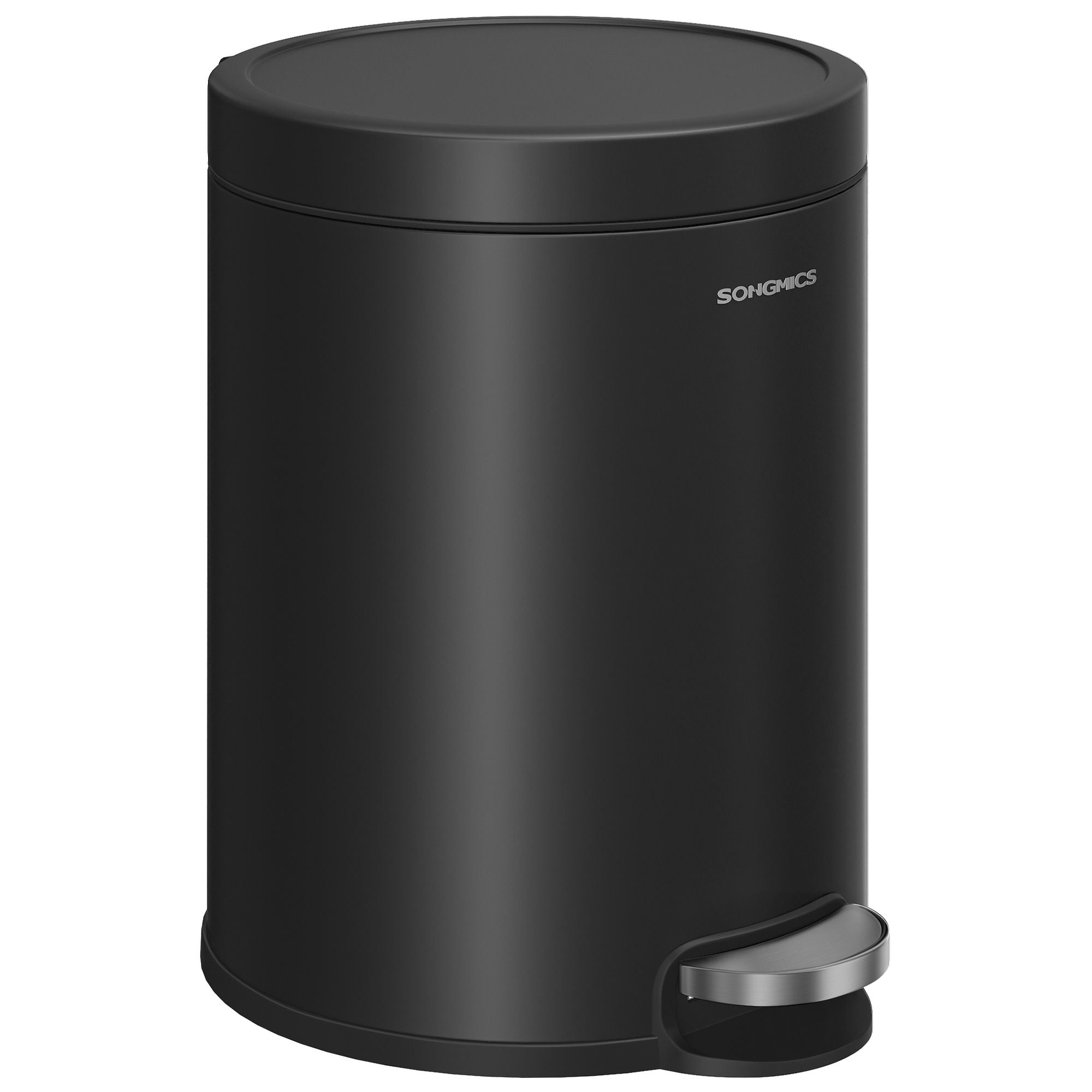 Bathroom Trash Can - Black