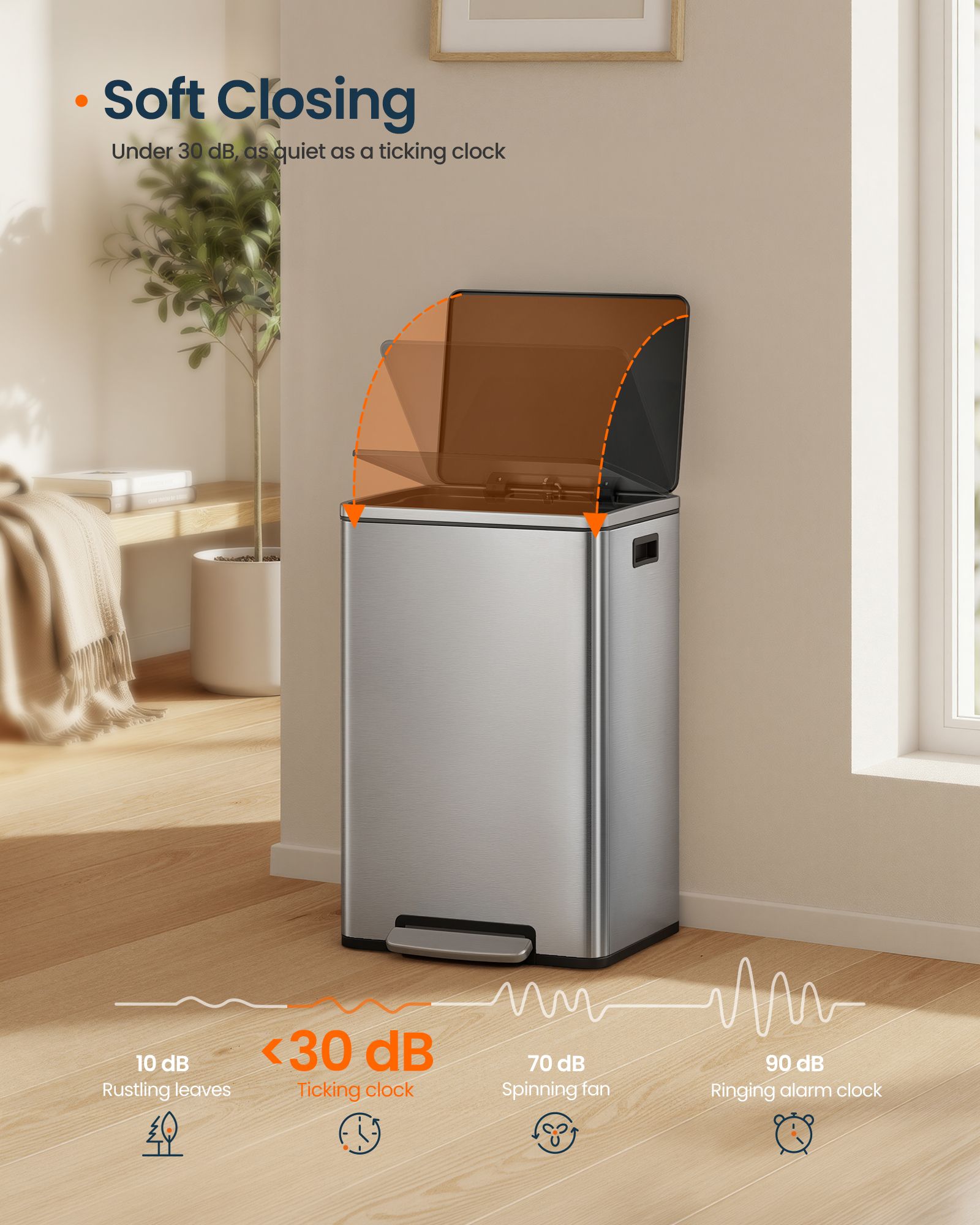 13-Gallon Trash Can
