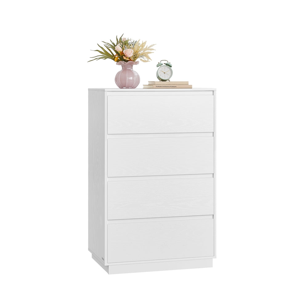4-Drawer Dresser - White