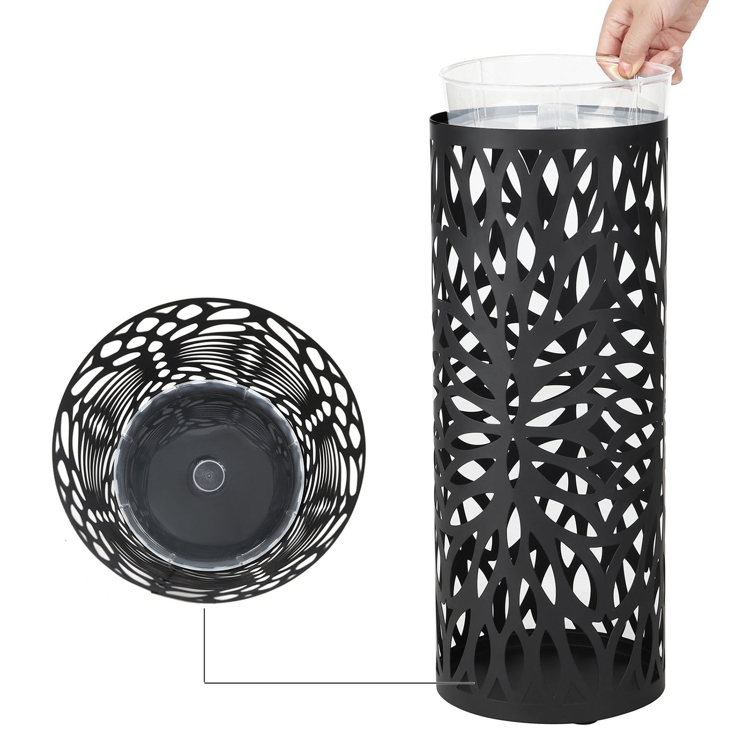 Steel Round Umbrella Stand for Canes Walking Sticks