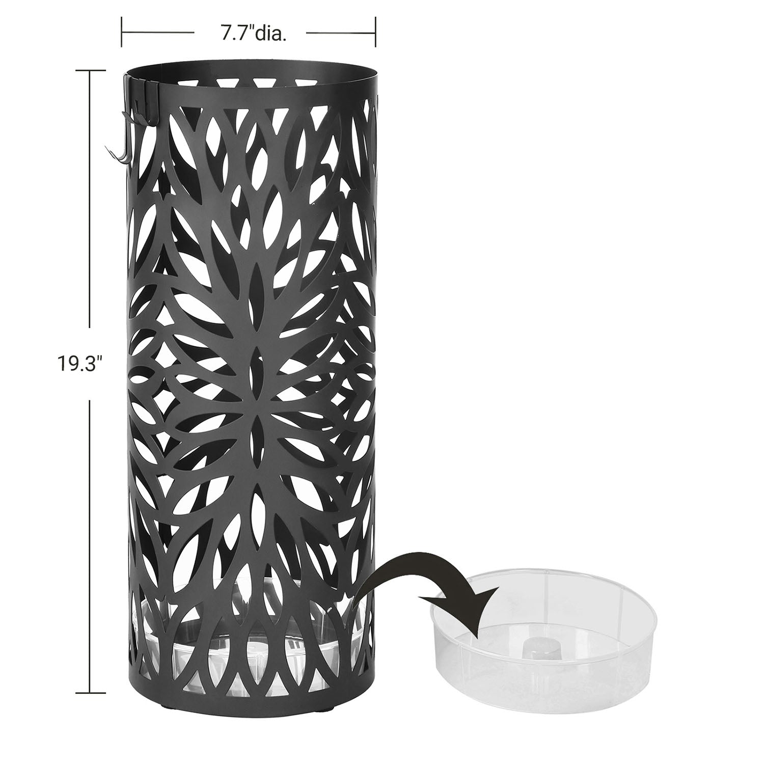Steel Round Umbrella Stand for Canes Walking Sticks