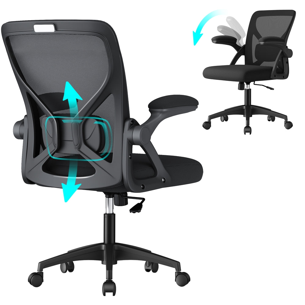 Ergonomic Mesh Office Chair - Black