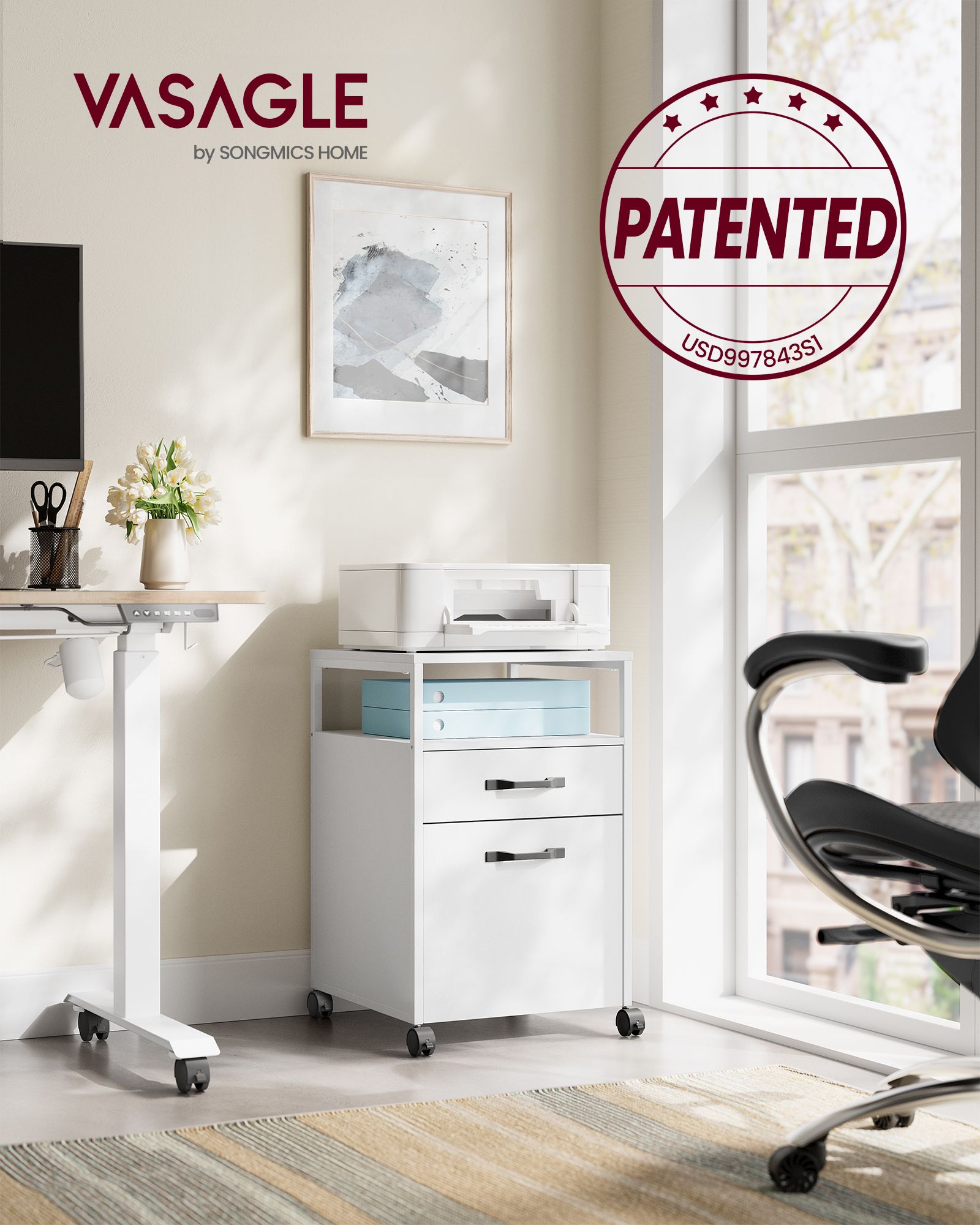 File Cabinet - Mobile Filing Cabinet