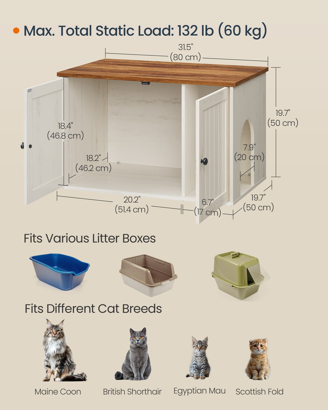 Cat Litter Box Enclosure