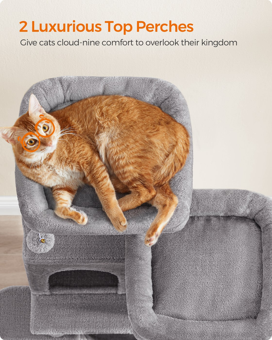 Multi-Level Cat Tower
