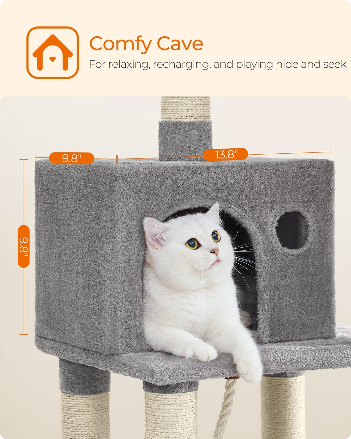 Multi-Level Cat Tower