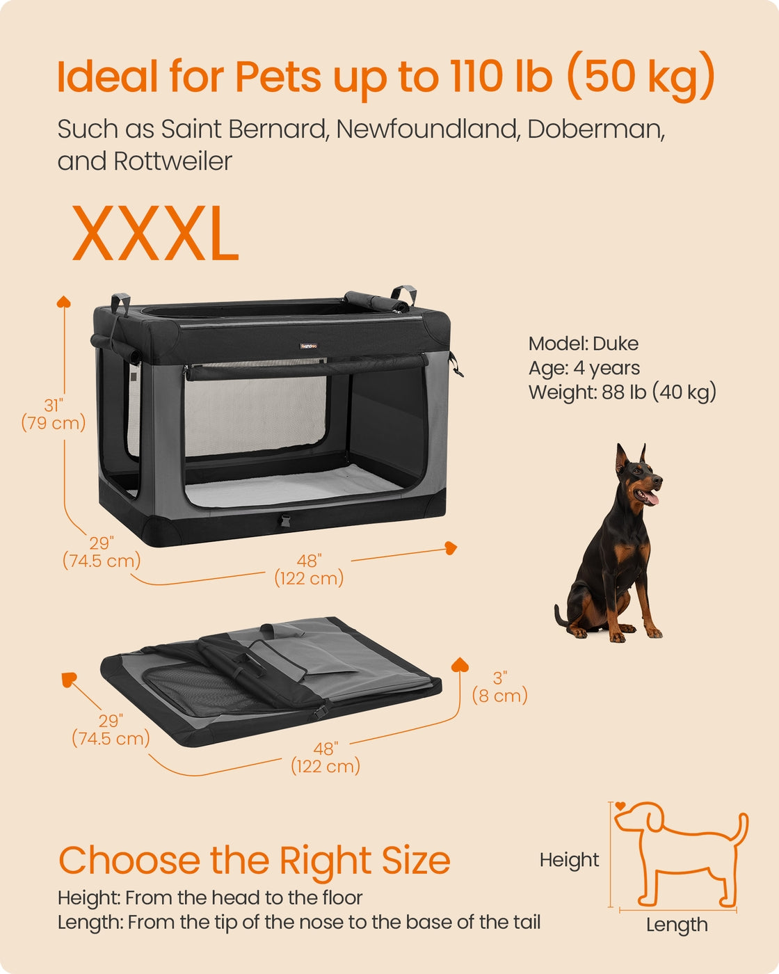 Collapsible Dog Crate