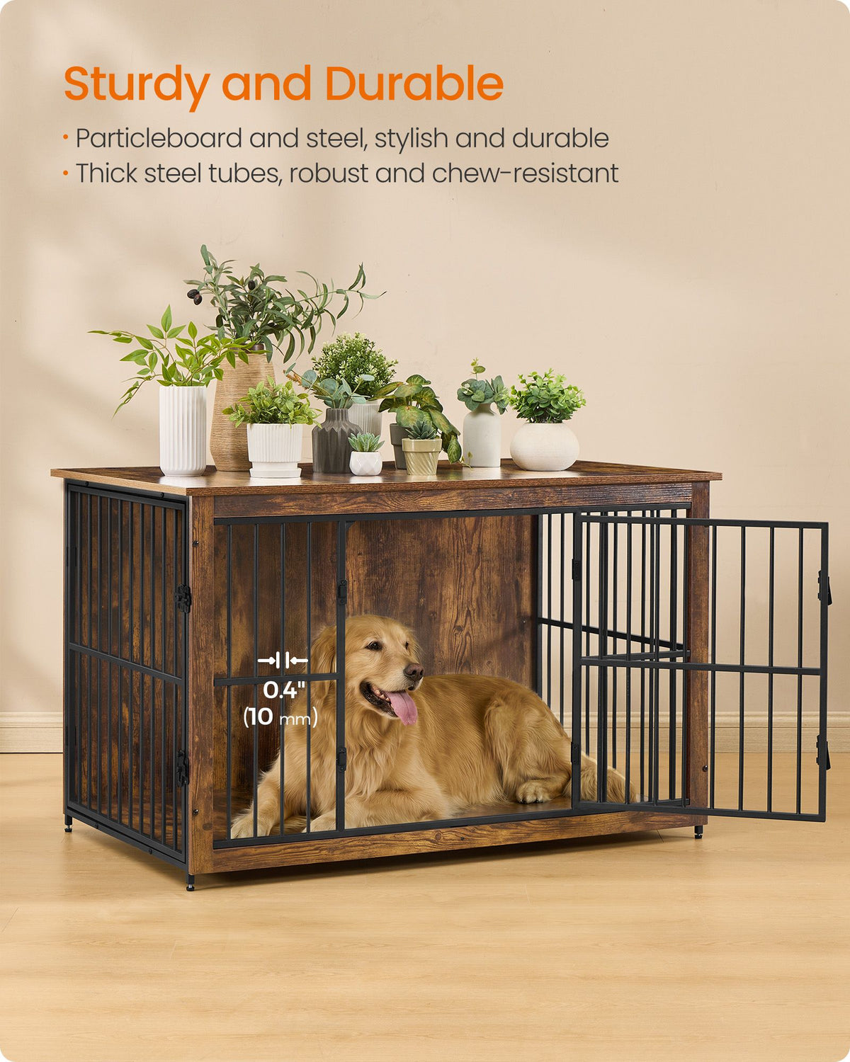 Wooden Dog Crate Furniture