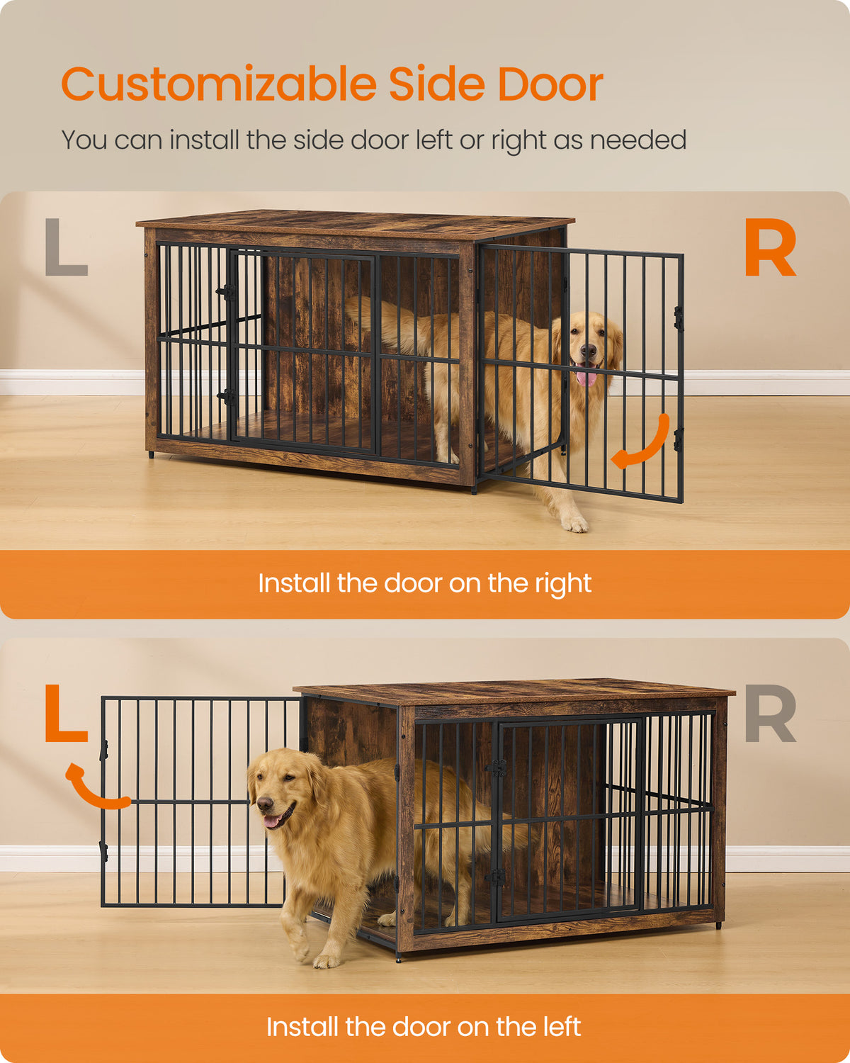 Wooden Dog Crate Furniture