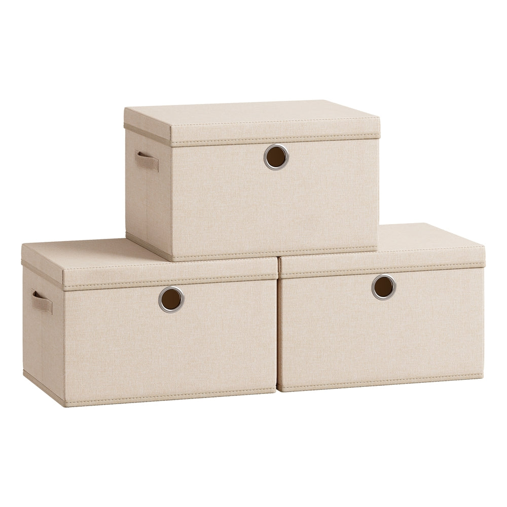 Stackable Fabric Storage Boxes