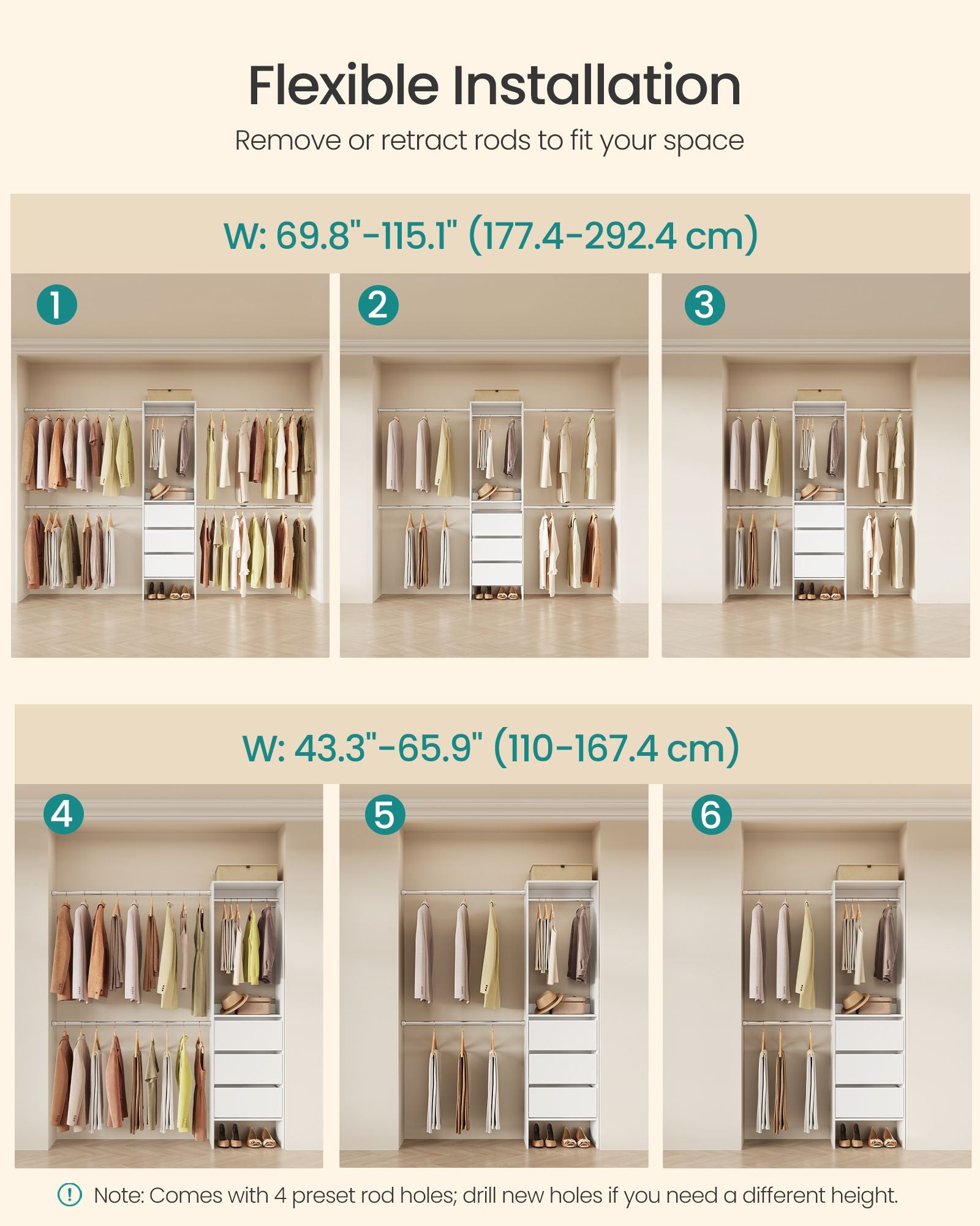 CUSTOS Collection - Closet System