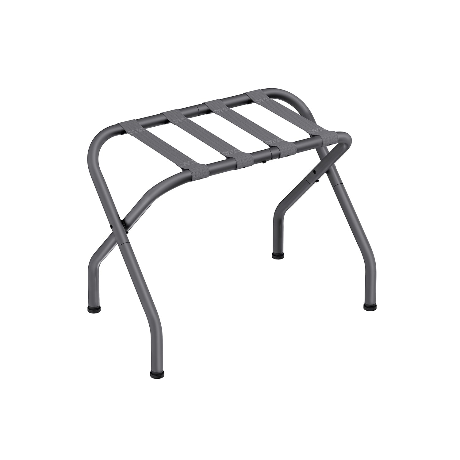 Set of 2 Luggage Rack for Guest Room - Gunmetal Gray