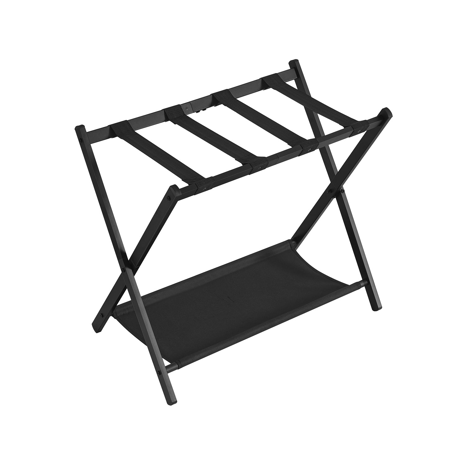 Luggage Rack for Guest Room - Black