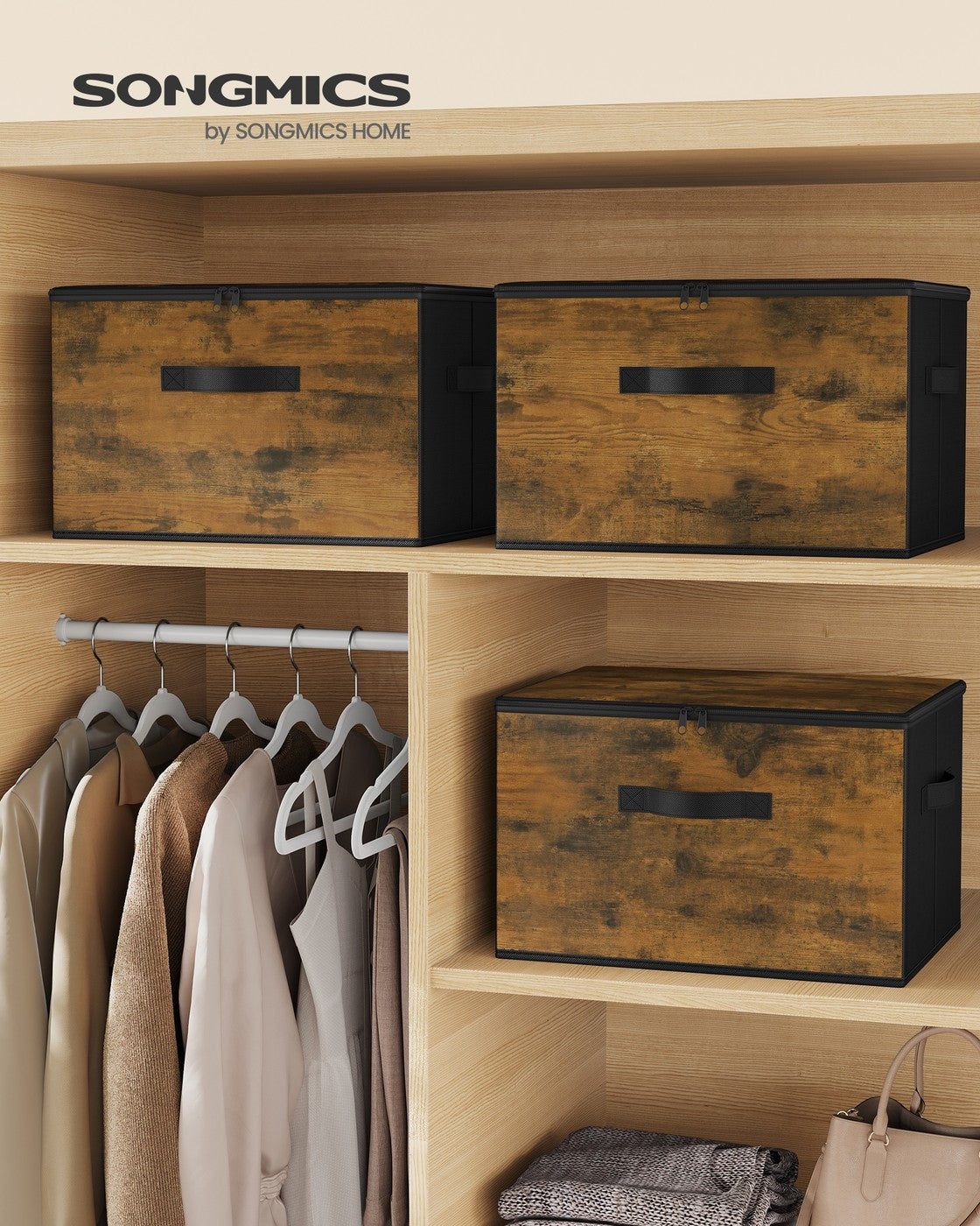 Foldable Storage Boxes With Lids