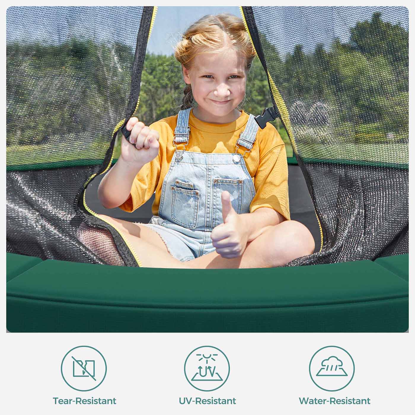 14ft Replacement Trampoline Safety Pad - Dark Green
