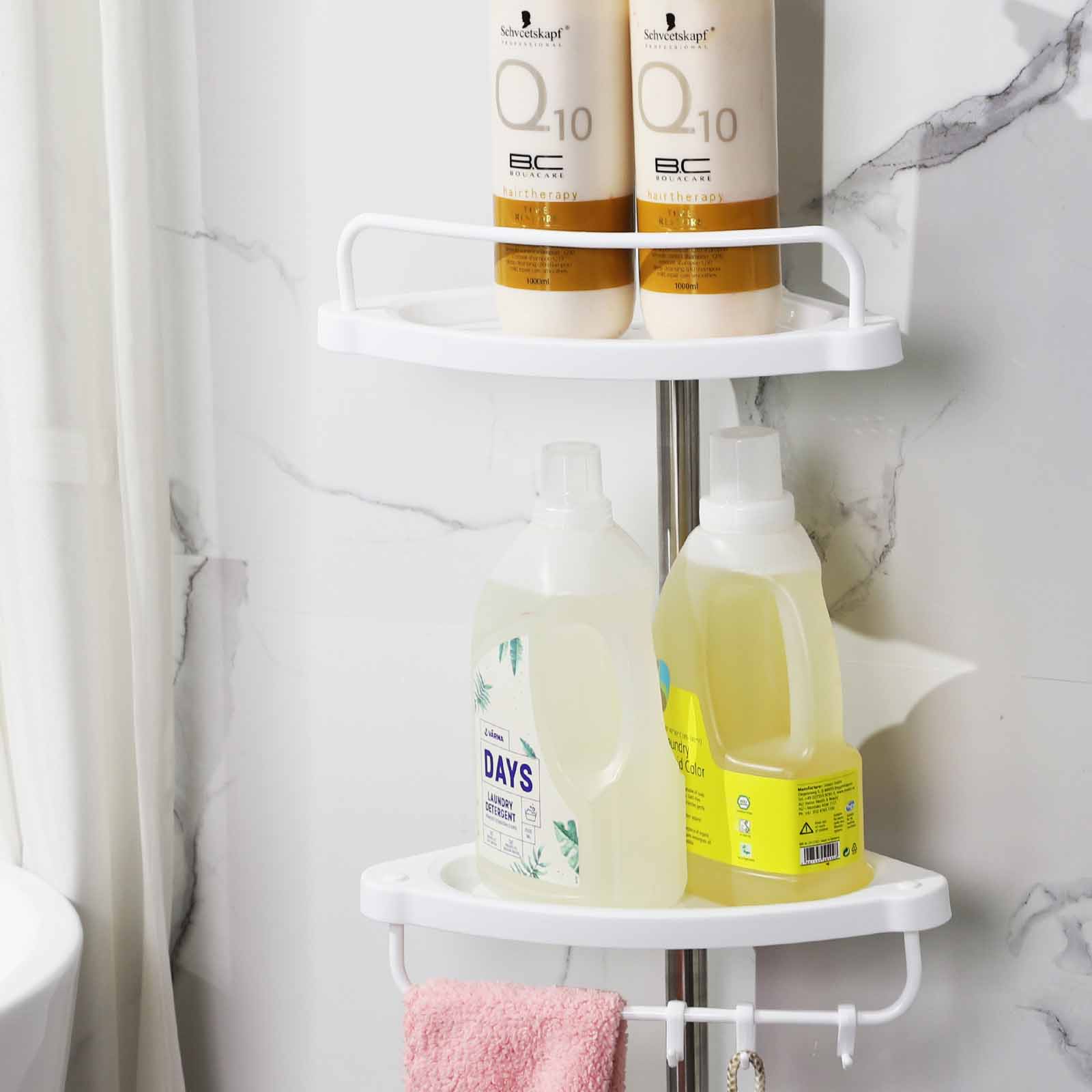 Corner Shower Caddy Tension Pole